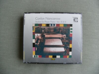 2 CD-Set Conlon Nancarrow / Studies for Player Piano Vol. 3 und 4