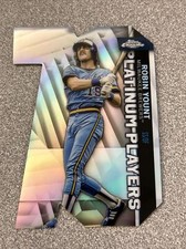 2021 ROBIN YOUNT #CPDC-22 Topps Chrome Platinum Player Die-Cuts