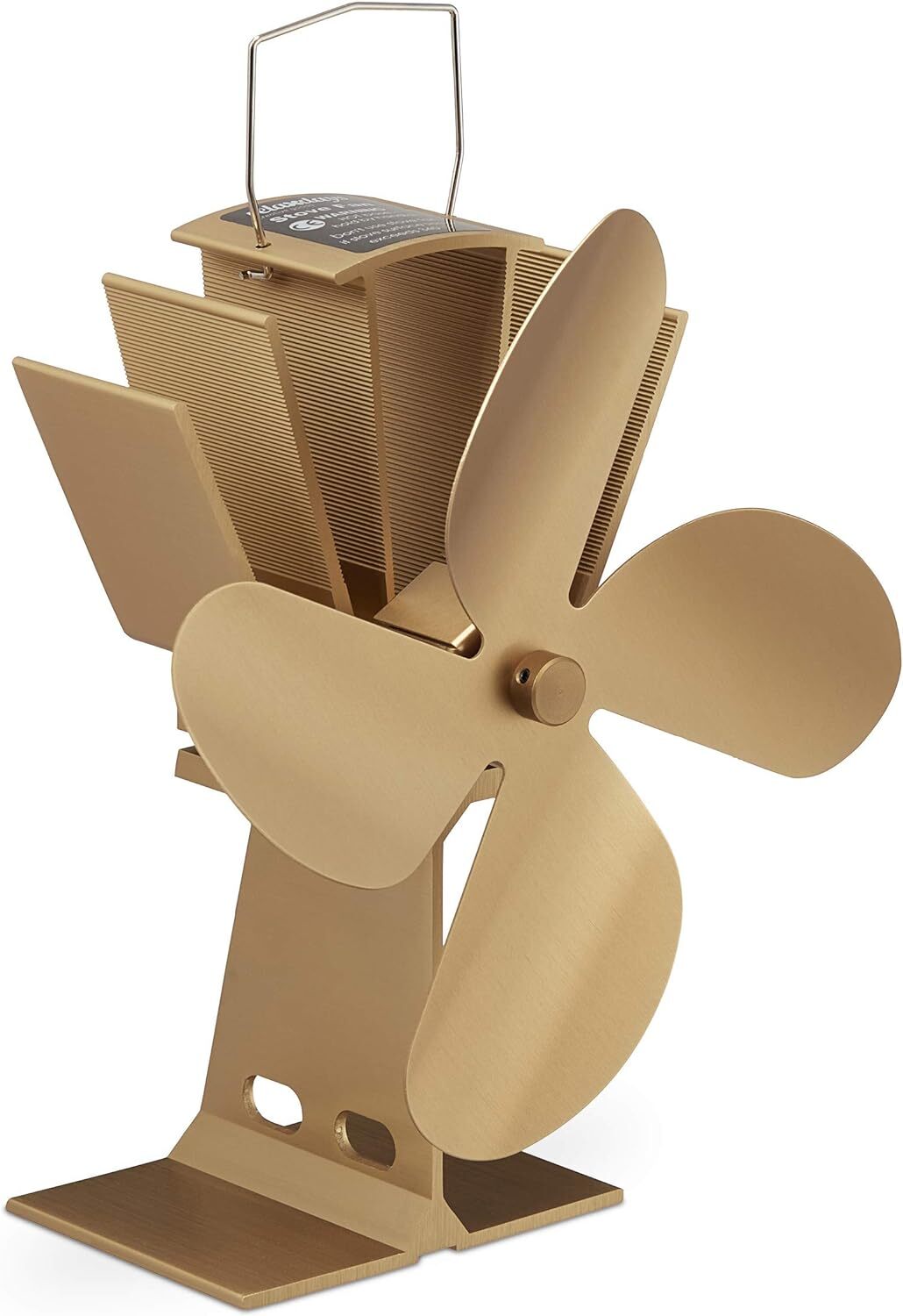 Relaxdays Oven Fan Without Electricity Ventola per Stufa Senza Bronzo