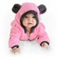 thumbnail 6 - Newborn Infant Baby Girls&amp;Boys Winter Warm Fleece Hooded Romper Jumpsuit Outfits