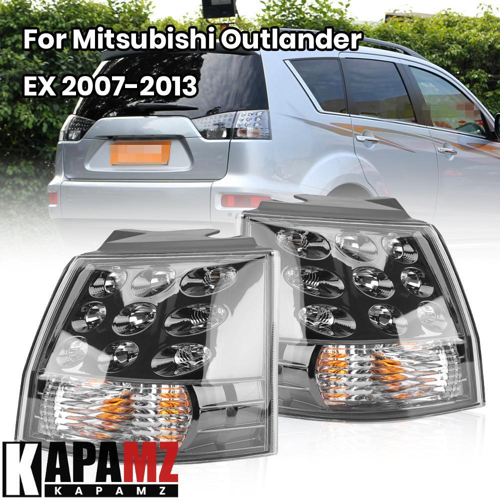 Achterverlichting Achterlicht Vervang Onderdelen Remlicht Rem Stoplicht Voor Mitsubishi Voor Outlander EX 07-13 Hoge Prestaties Accessoires remlichten (Size : Rechts