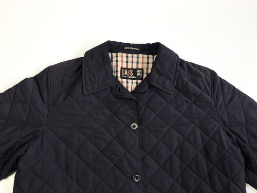 DAKS Signature Women's Vintage Quilted Coat Jacket Size 42 - Picture 2 of 10