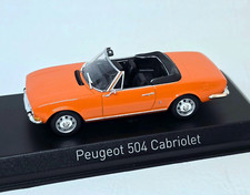 Peugeot 504 Cabriolet 1970, Orange, 1:43, NOREV