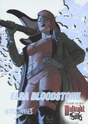 2023 Fleer Ultra Midnight Sons Elsa Bloodstone #5 of 30 UB Ultrabilities