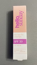 Image of Hello Sunday The One For Your Lips SPF50 Lip Balm 15ml BNIB Freepost Hyaluronic