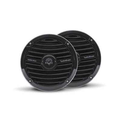 #ad RockFord Fosgate 6.5quot; MARINE GRADE BLACK SPEAKER SET RM0652B $183.75