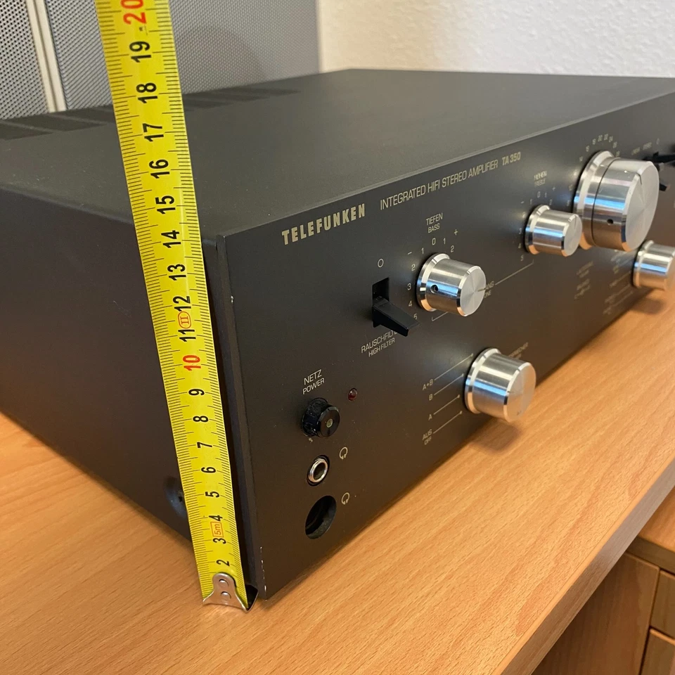 Telefunken Integrated Hifi stereo amplifier TA350 Stereo Vollverstärker 220V - Bild 4 von 4