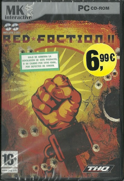 -Videojuego PC CD-ROM • Red Faction II + Una película de regalo