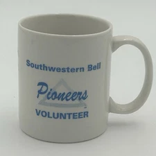 Vintage Southwestern Bell Telephone Volunteers Coffee Mug Cup - Headwind
