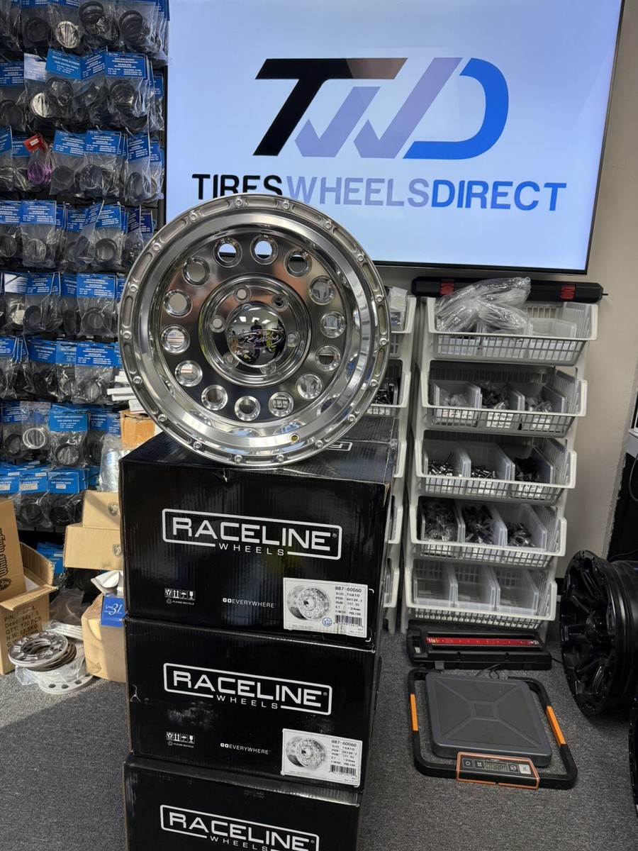 4) Raceline 887 Rock Crusher 16x10 6x5.5