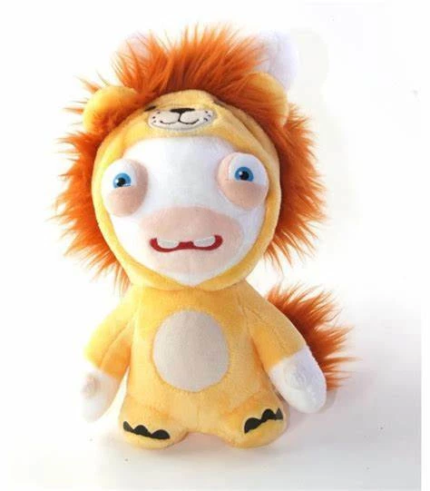 Peluche Lapin Cr tin D guis en Lion 27 cm Gipsy Ubisoft Neuf