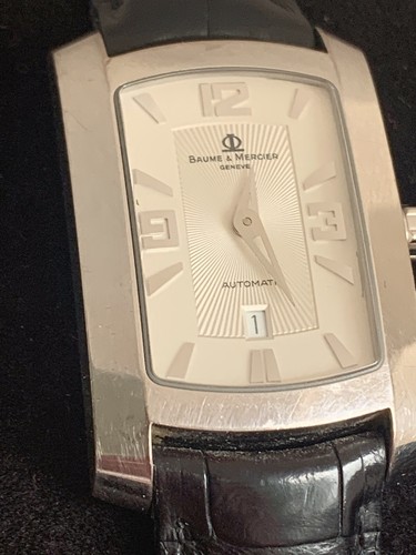 Baume Mercier Classico Quadrato \u0026 Curvo Gents Oro Bianco 18k vintage  orologio da polso | eBay
