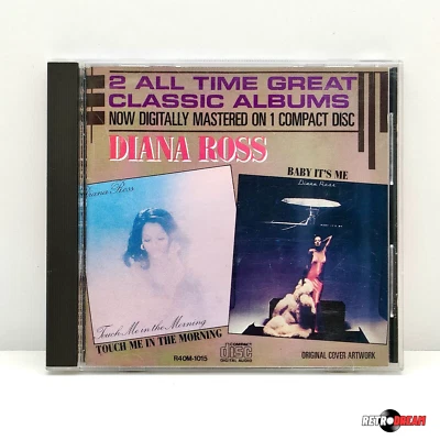 DIANA ROSS - TOUCH ME IN THE MORNING / BABY IT'S ME - CD MOTOWN 1986 JAPAN RARE - Photo 1/4