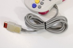 Official Sega Saturn White Controller Slight Discoloration Works HSS-0101 OEM SS