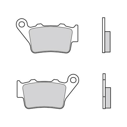 Front Carbon Sintered Brake Pads For Aprilia Pegaso 650, BMW F650, G650, KTM 690