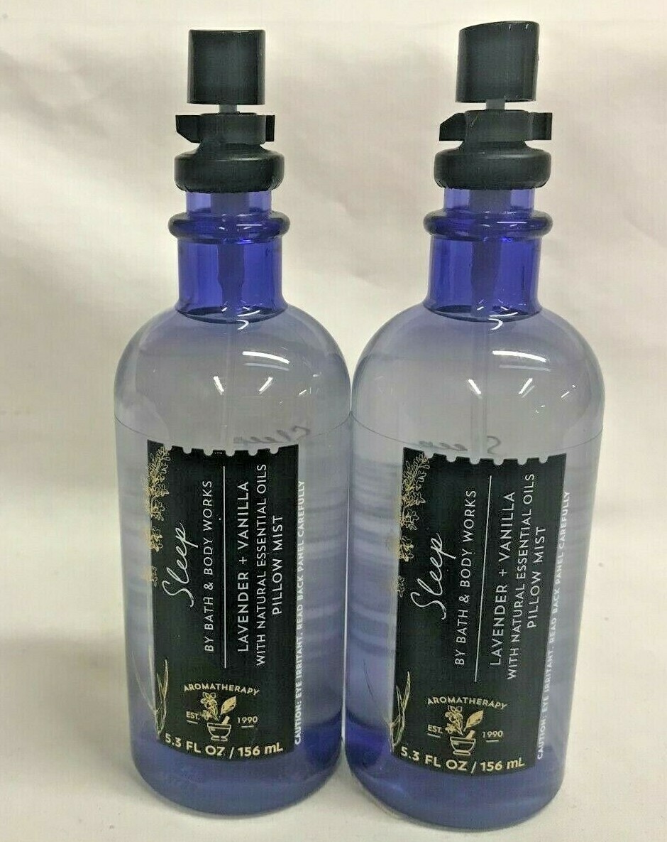 Bath Body Works Aromatherapy "Sleep" LAVENDER & VANILLA Pillow Mist