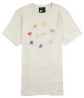 NIKE Energy Flow Gems T-Shirt sz L Large Light Bone