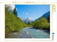 Calvendo Puzzle On The Stillach | 1000 Pieces, Finished Size 25.2 × 18.9 In (64