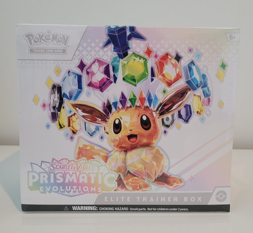 Pokemon TCG Prismatic Evolutions Elite Trainer Box ETB Sealed *See Description*
