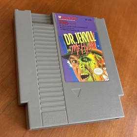 Dr. Jekyll and Mr. Hyde NES With Manual & Sleeve (Nintendo, 1989) - Clean Tested