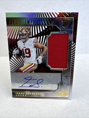 2024 Panini Illusions - First Impressions Autographed Memorabilia Isaac Guerendo