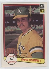 1982 Donruss Brian Kingman #87