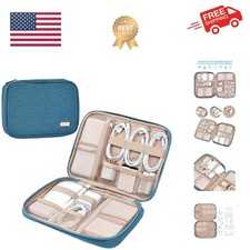 Travel Cord Organizer Case, Tech Electronic Bag, Essentials for Charger, Cabl...