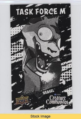 2025 Upper Deck DC Creature Commandos Task Force M Weasel #M-7 READ 0nr3