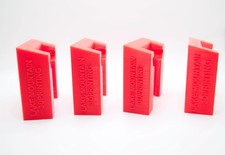 4-Pack M18 Battery Holder Wall Mount Storage for Milwaukee M18 Batteries