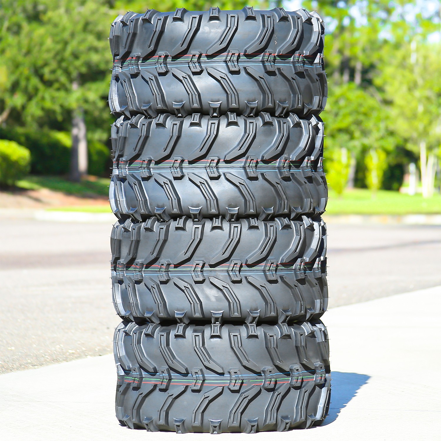 2 Tires Kenda Bearclaw Front/Rear 26x12.00-12 26x12-12 6 Ply AT A/T ATV UTV