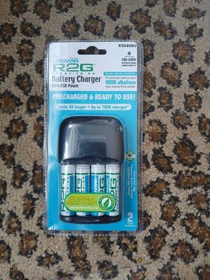 Genuine Lenmar (R2G2C) Compact AA / AAA Charger For 1-2 Batteries - NEW - UNOPEN