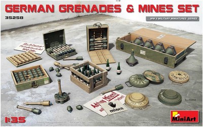 Miniart MIN35258 Model Kit, Various