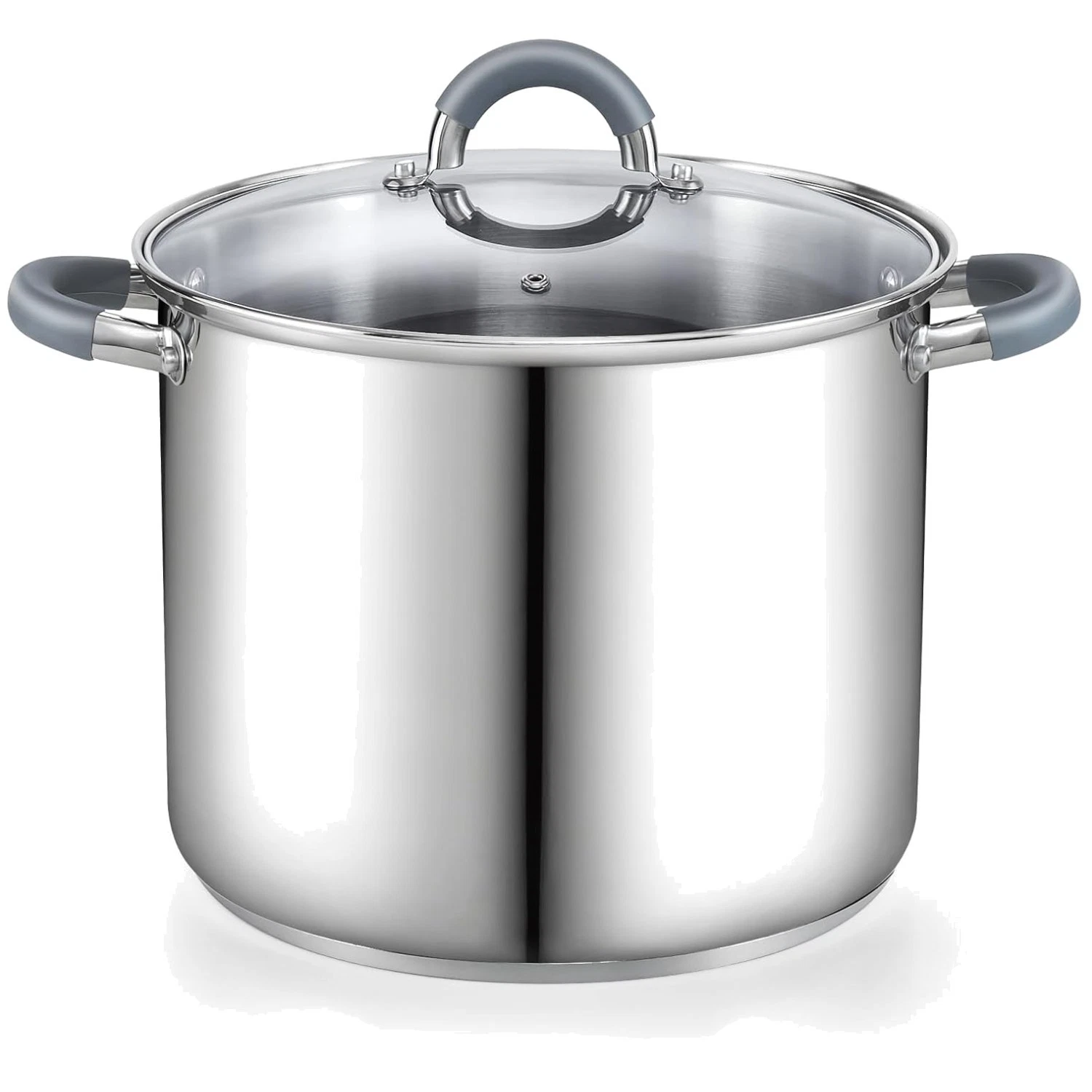 8-Qt Stainless Steel Stockpot with Lid