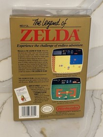 The Legend of Zelda (NINTENDO NES) CIB EXCELLENT CONDITION! MINT CART & MAP
