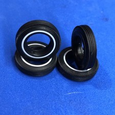 Fob 1.090 White Wall Narrow Tires Pie Crust Gasser Classic 125 Lbr Model Parts