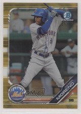 2019 Bowman Chrome Prospects Gold Refractor 35/50 Hansel Moreno #BCP-197 nd3