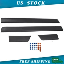 4PCS Fit 2007-2014 Toyota FJ Cruiser Outside Driver & Passenger Door Molding