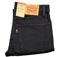 Jeans uomo denim Levis® 502 originali TAPER SLIM fit elasticizzati fondo gamba pantaloni BL