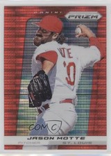 2013 Panini Prizm Target Red Pulsar Prizm Jason Motte #120 0w8