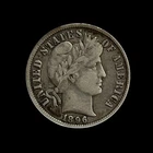 1896-O Barber Dime, Better Date New Orleans Mint Issue, Excellent Condition!