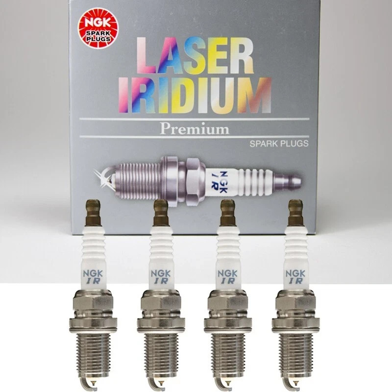 Genuine NGK Laser Iridium Spark Plug 4PCS Set for 2006-2011 Honda Civic 1.8L CNG