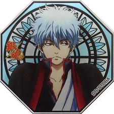 Gintoki Sakata (stained glass) 