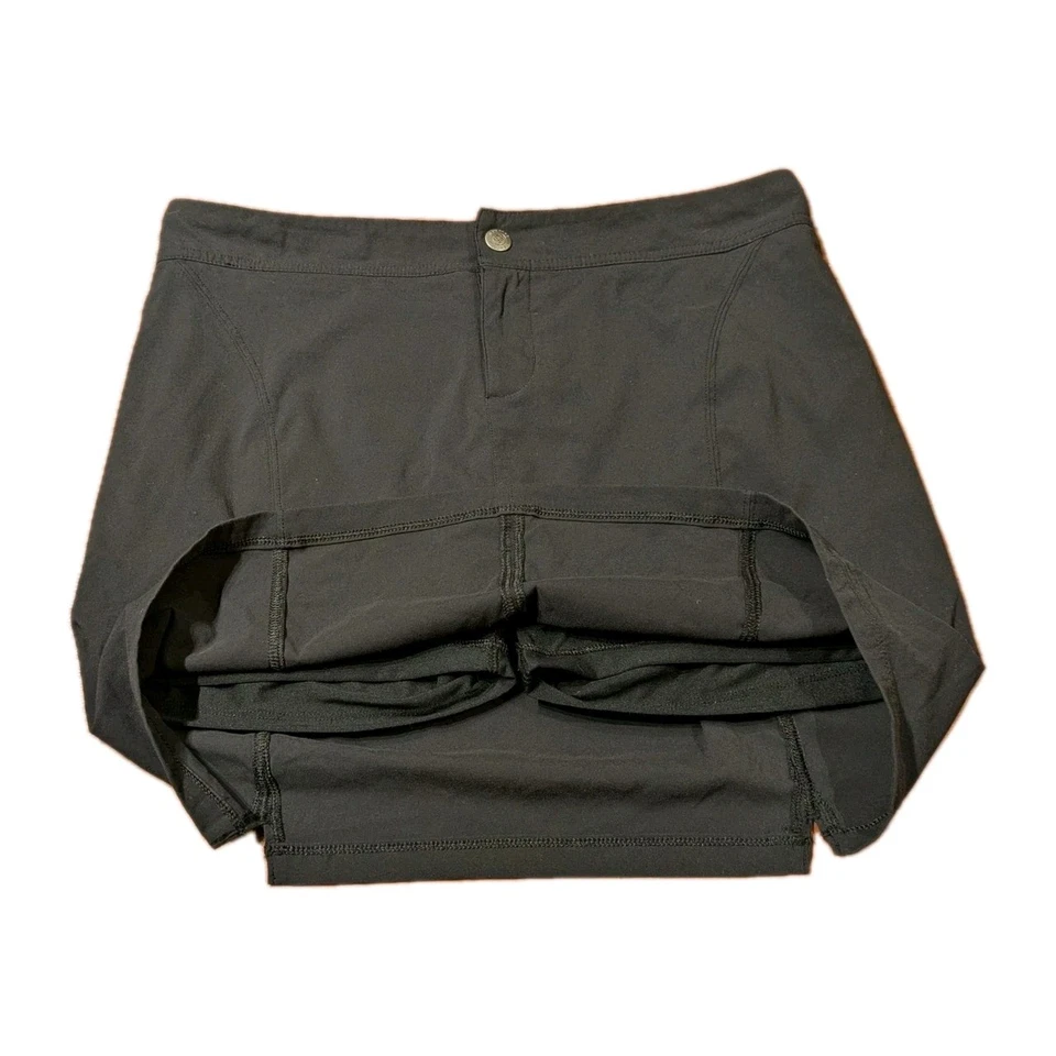 Pantalones cortos Columbia Omni-Shield negros para mujer 8 senderismo golf aire libre Foto 3 de 4