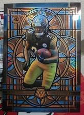 2025 Panini Mosaic Kaleb Johnson RC Rookie Stained Glass OVERSIZE JUMBO #21