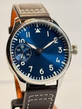 Orologio Flieger 41mm, Handgefertita, Carica Manuale, Zaffiro, Precisa, Garanzia