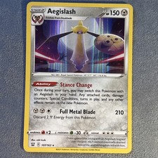Pokémon TCG Aegislash Sword & Shield - Battle Styles 107/163 Holo Rare