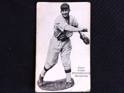 1932 Zeenut PCL Henry Steinbacher Sacramento Senators