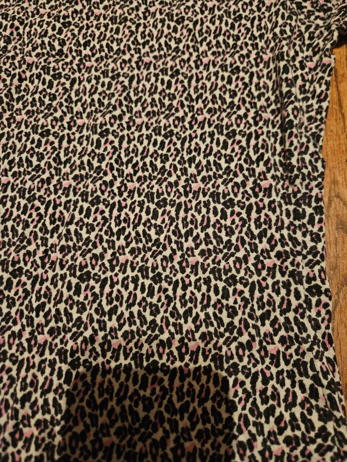 Express  Sexy Basic Tee Animal Print Fitting Blou… - image 2