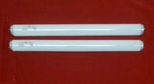 Lot of 2 NOS GE F15T12-CW Cool White Fluorescent lamps 4100K 15W 18"
