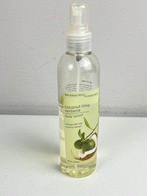 VTG Bath & Body Works Pleasures Coconut Lime Verbena  Body Splash